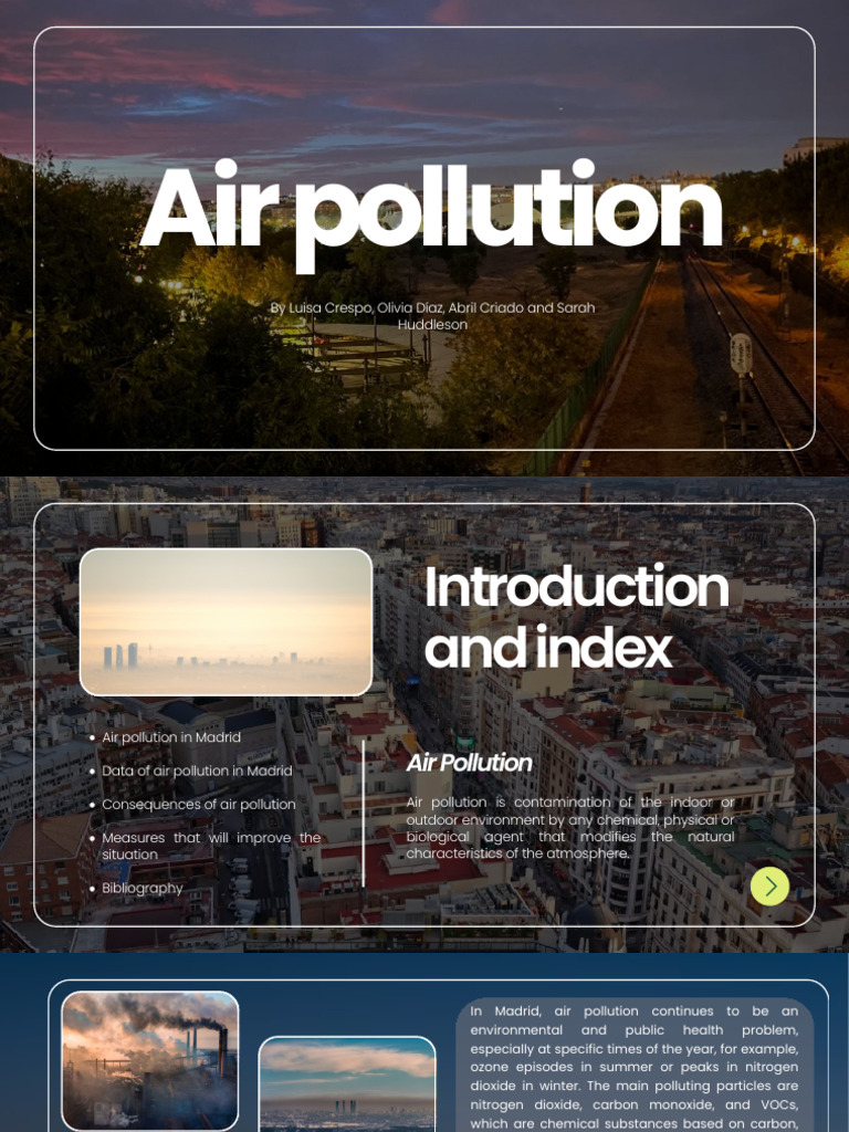Air Pollution | PDF