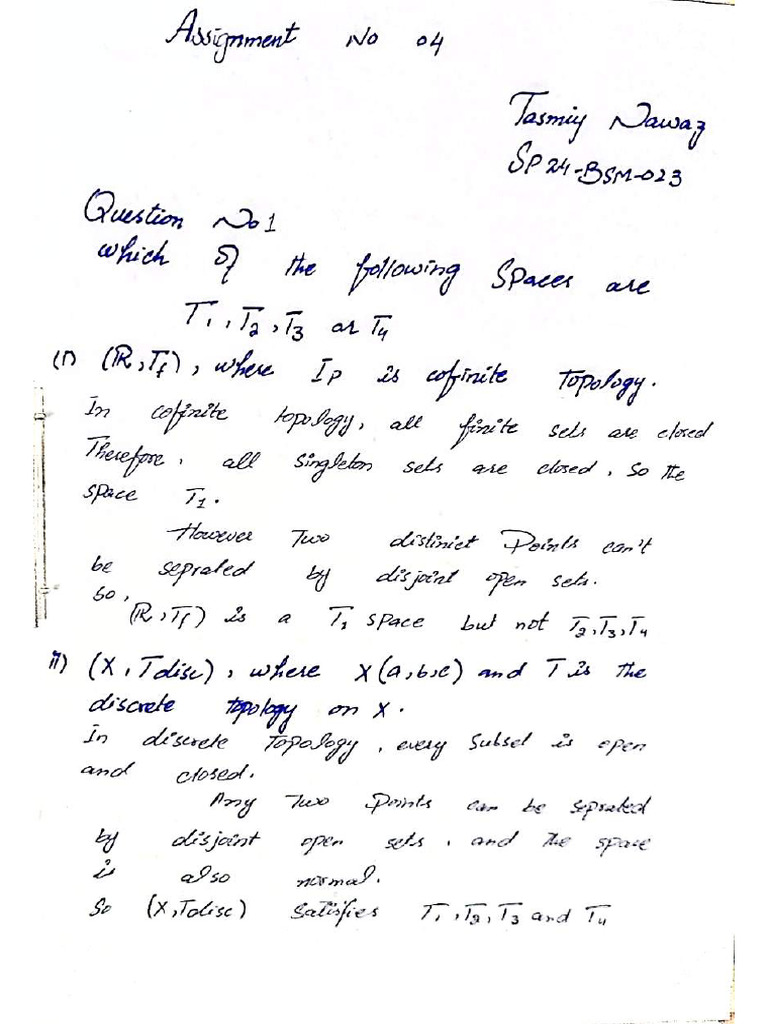 Topology Assignment | PDF