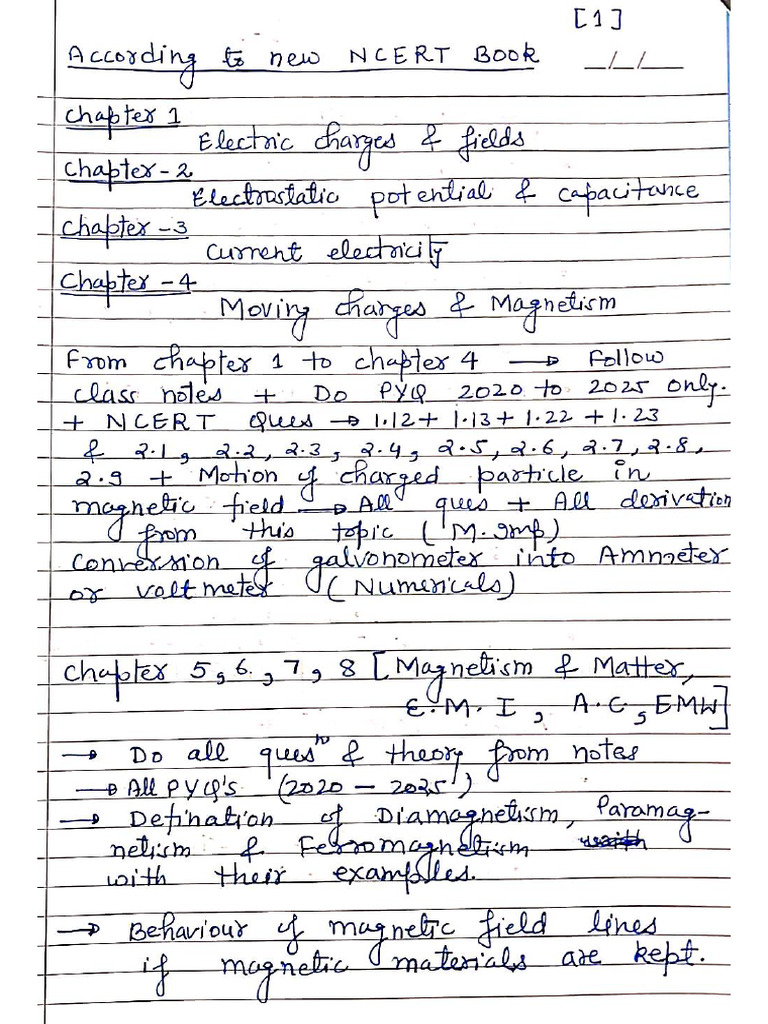 Imp Topic Phy | PDF