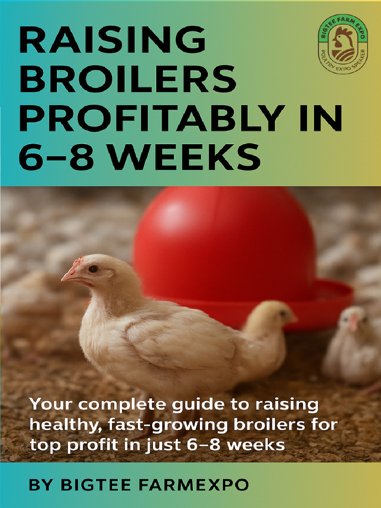 Raising Broilers Profitably in 6 8 Weeks | PDF | Broiler | Infection