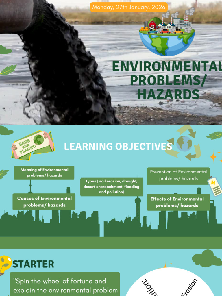 Environmental Problems Hazards | PDF | Drought | Agriculture