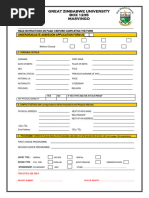 NIT Namibia Application Form 2026 | PDF | Identity Document