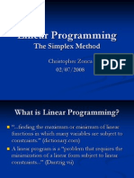 Linear Programming