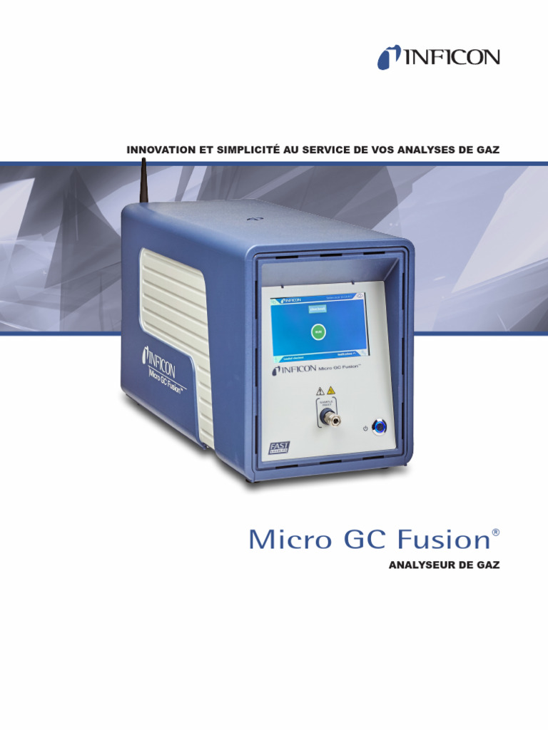 Micro GC Fusion 2 & 4 Channel Brochure FR | PDF | Chromatographie en ...