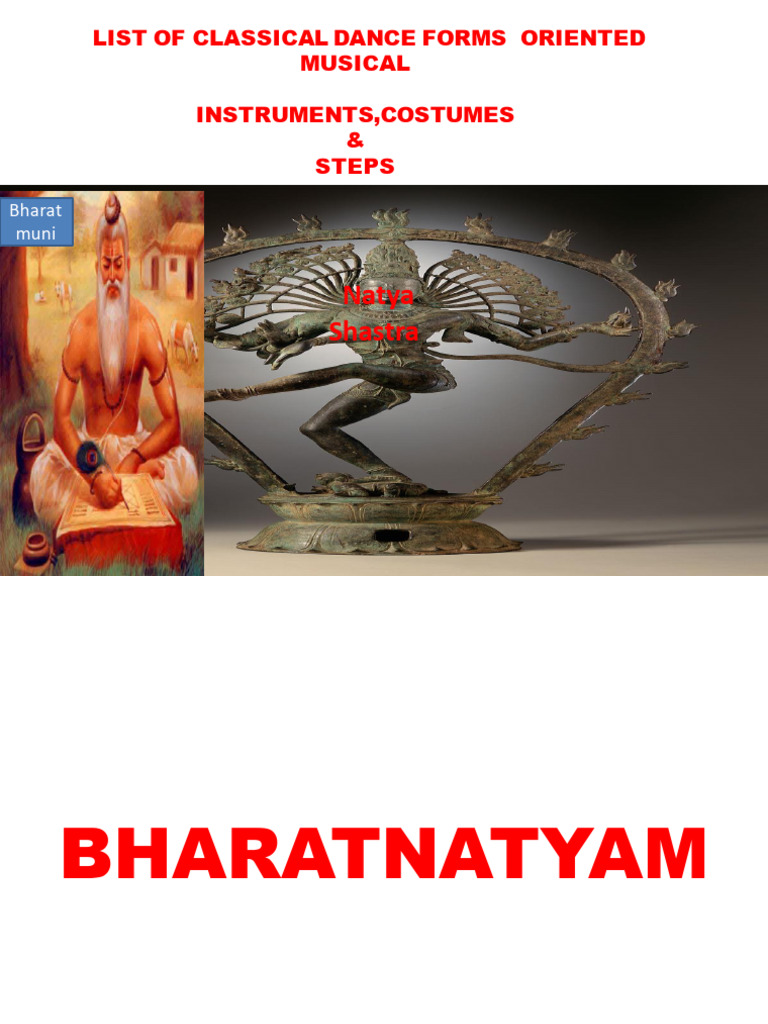 List of Classical Dance Musical Instruments, Costumes & Steps | PDF ...