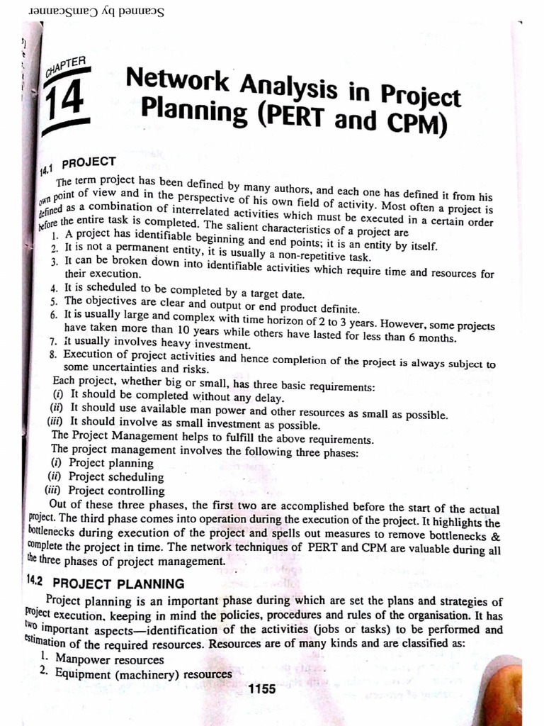 Pert & CPM | PDF
