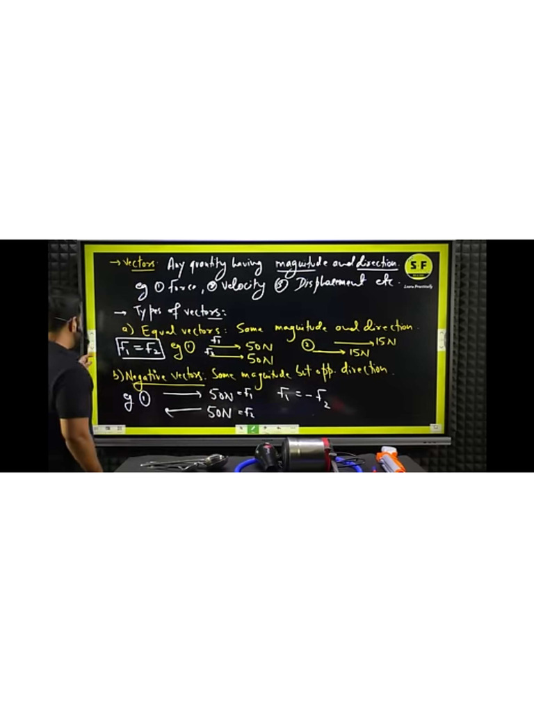 Motion in A Plane (Notes) | PDF