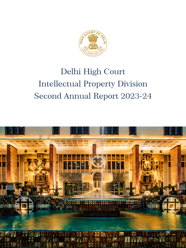 Delhi IP Division Report 1732536970 | PDF | Intellectual Property ...