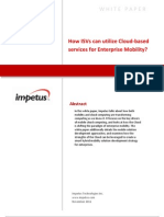 How ISVs Can Utilize Cloud-Based Services for Enterprise Mobility-Impetus White Paper