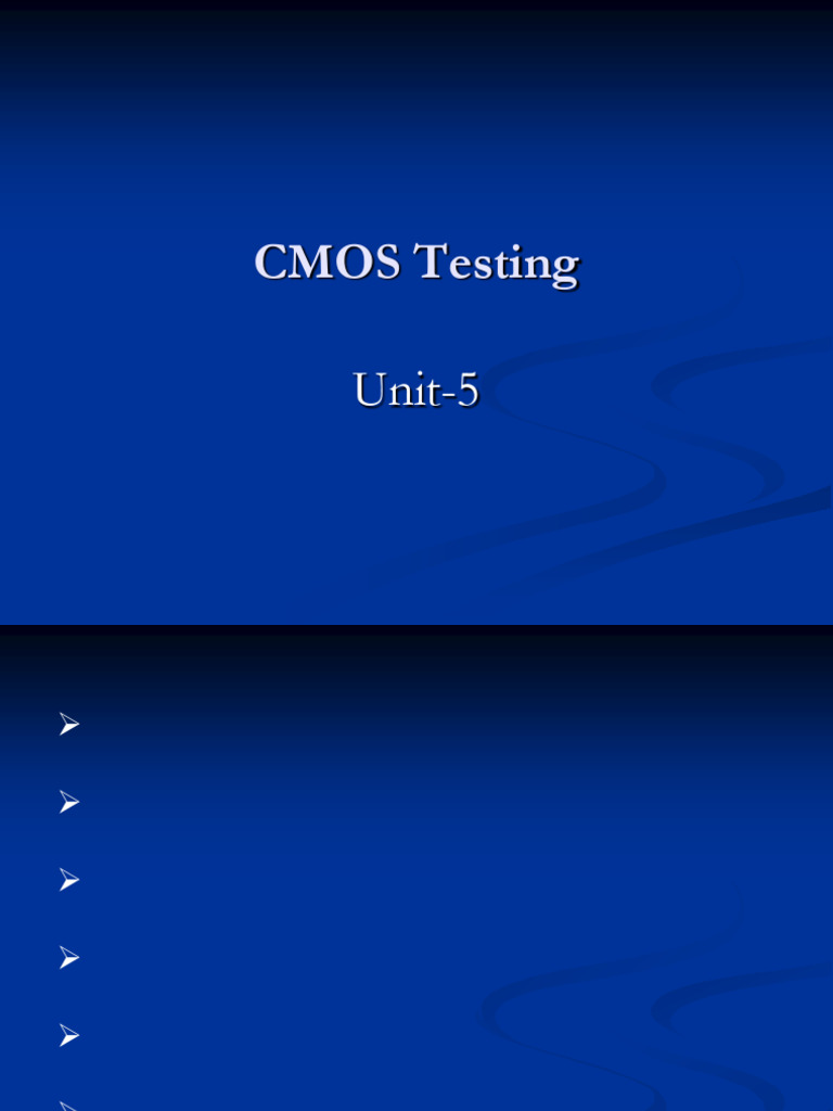 Vlsi Design Unit - 5 | PDF | Integrated Circuit | Semiconductor Device ...