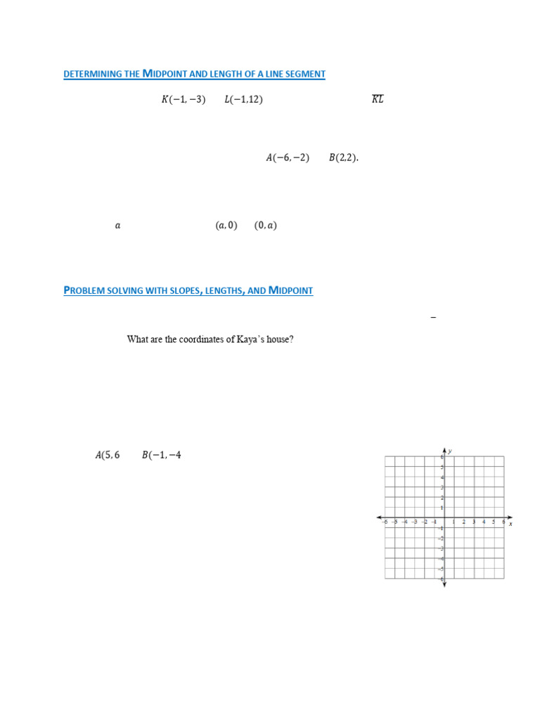Unit 3 Review - Analytic Geometry | PDF | Line (Geometry) | Circle