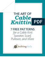 7 Free Cable Knitting Patterns