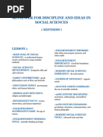 Overview of 9 Social Science Disciplines | PDF