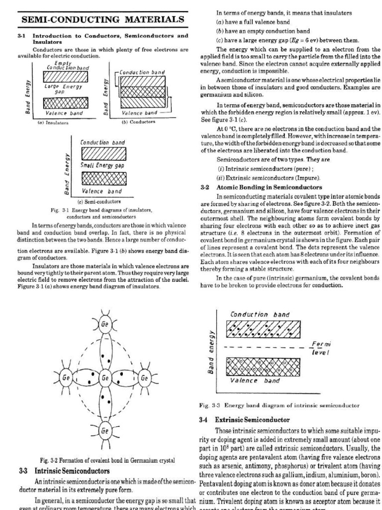 Module 2. Semiconducting Materials | PDF