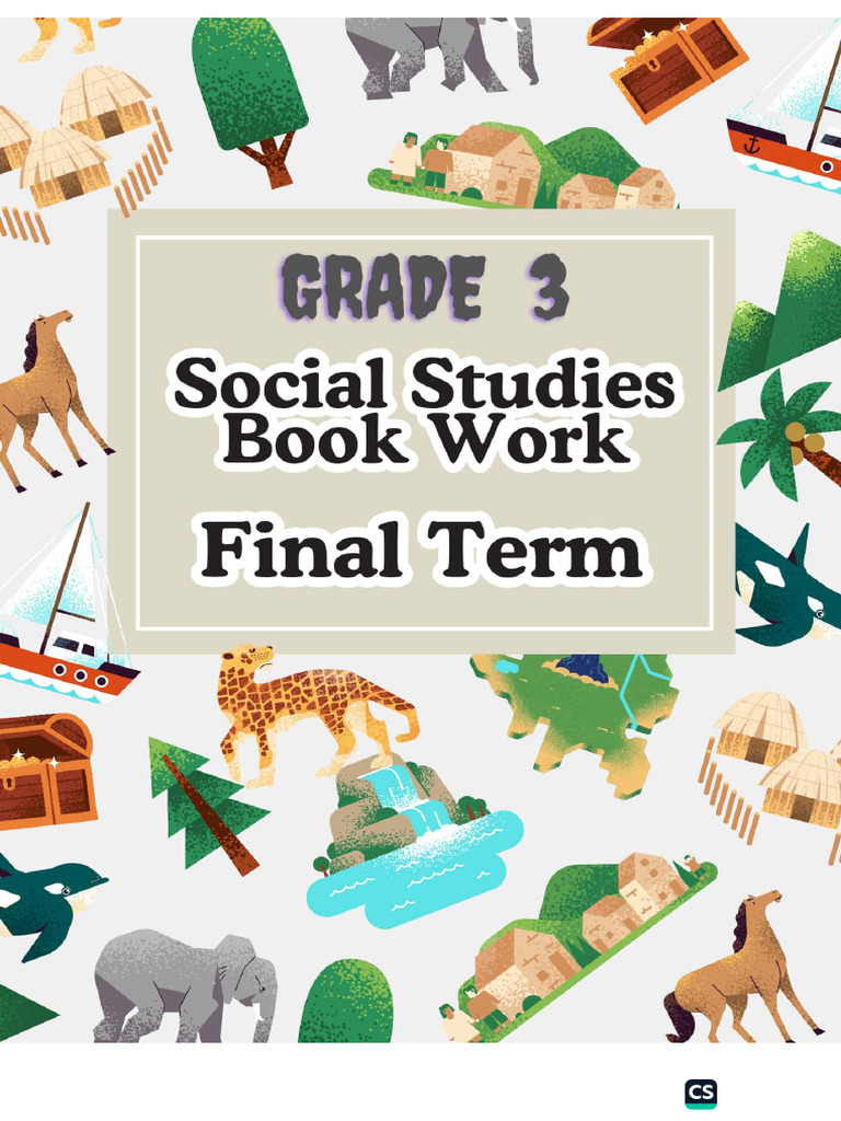 Grade 3 S.S.T Final Term Bookwork | PDF