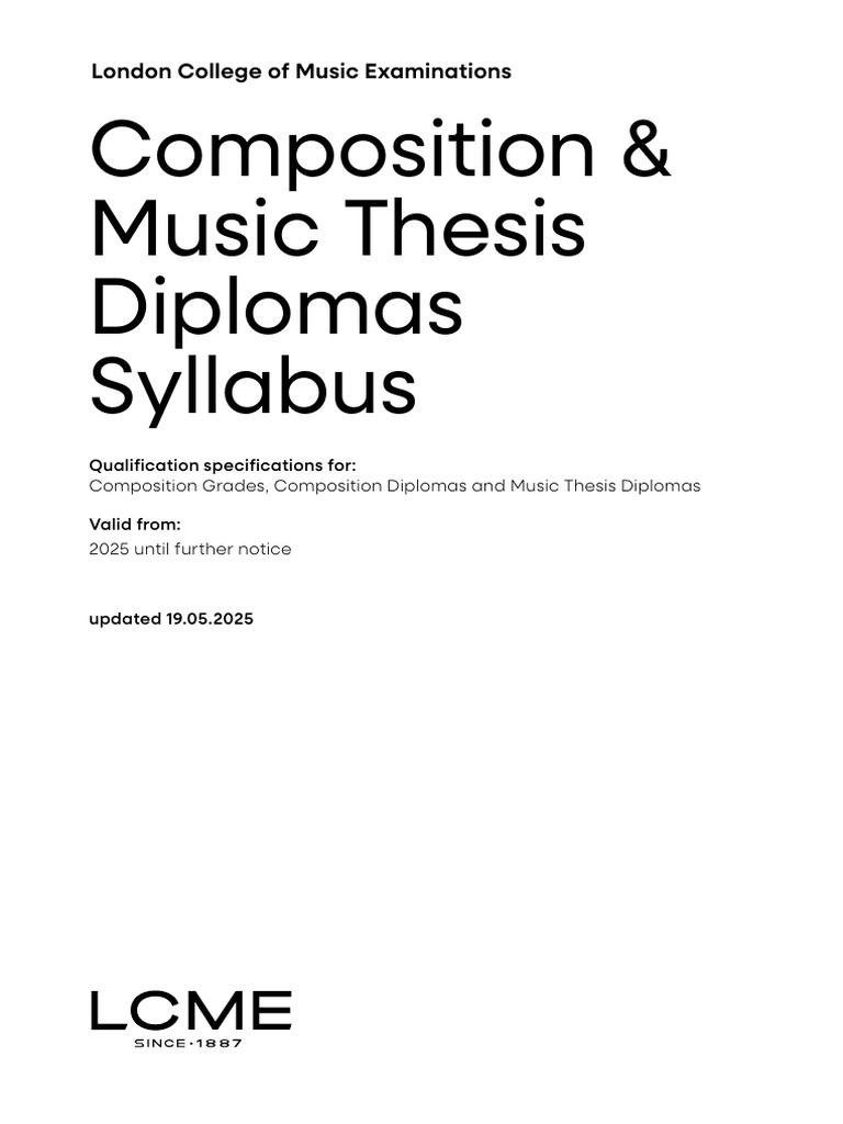 Composition-Syllabus-2025 - Musicccccccc | PDF | Thesis | Musical ...