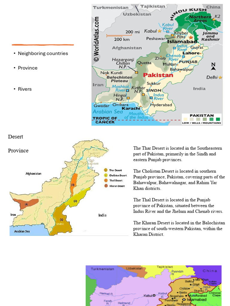 Maps of Pakistan | PDF