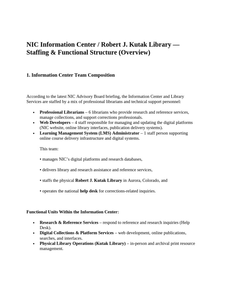 NIC Information Center | PDF