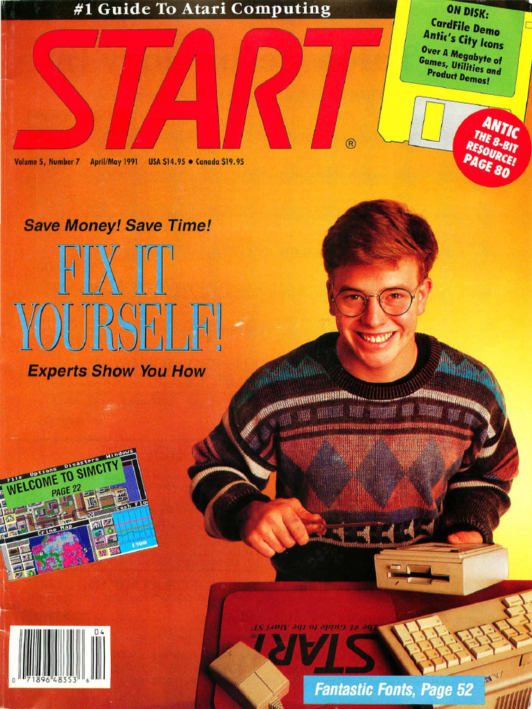 Atari Start Vol 5 Issue 7 | PDF