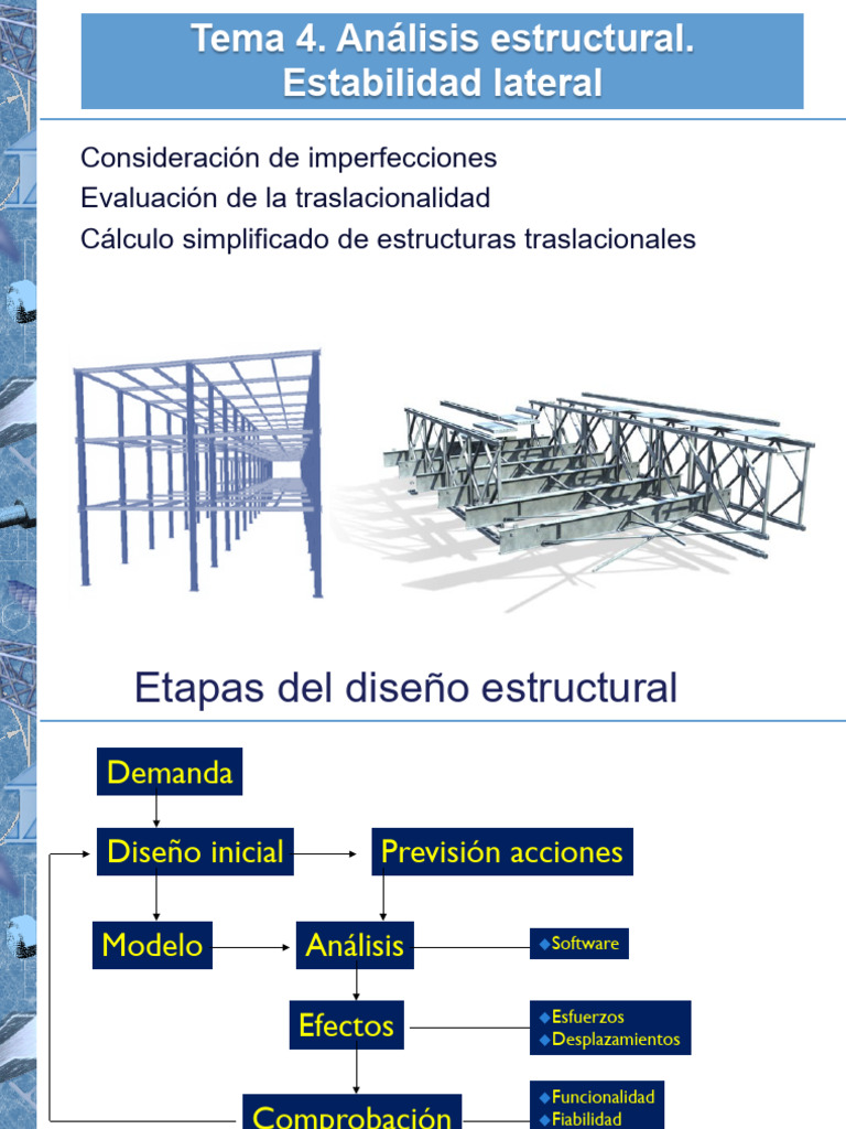 5-Presentacion Analisis Estructural | PDF | Pandeo | Ingeniería estructural