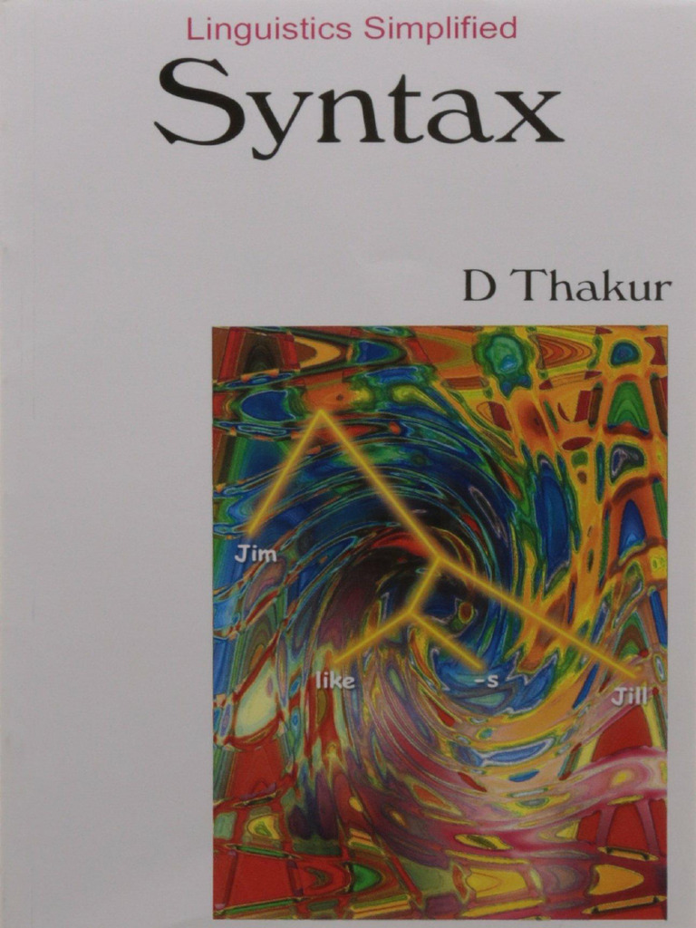 Syntax by D Thakur | PDF
