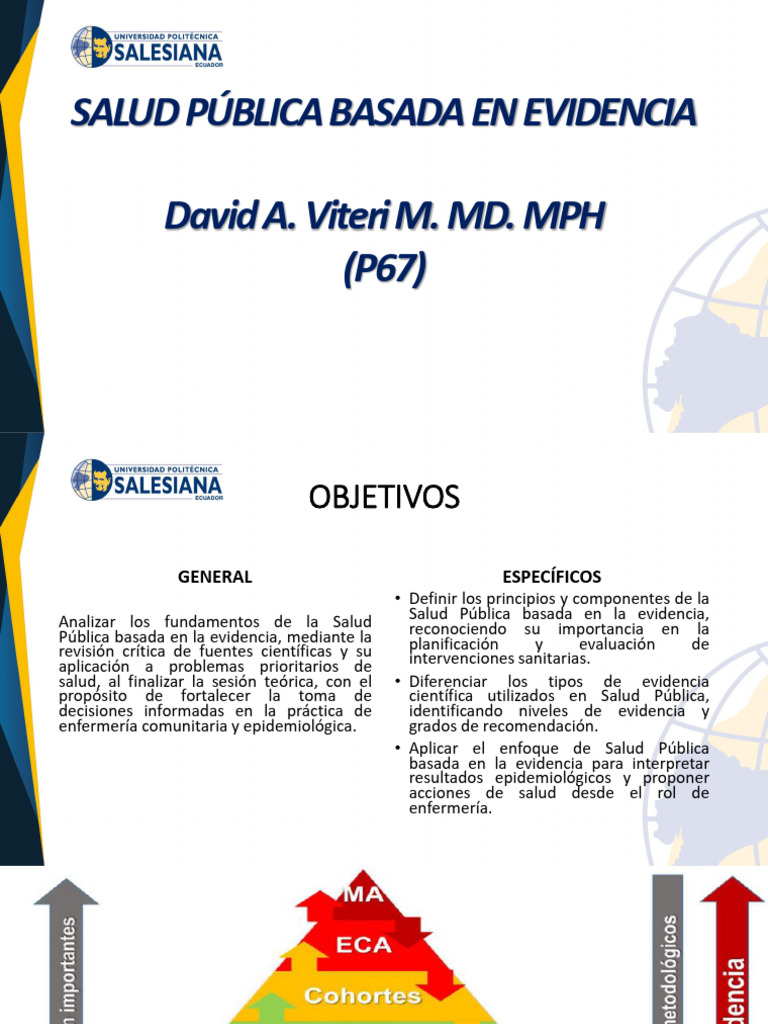 SALUD PÃ BLICA BASADA EN EVIDENCIA | PDF | Evidencia basada en medicina ...
