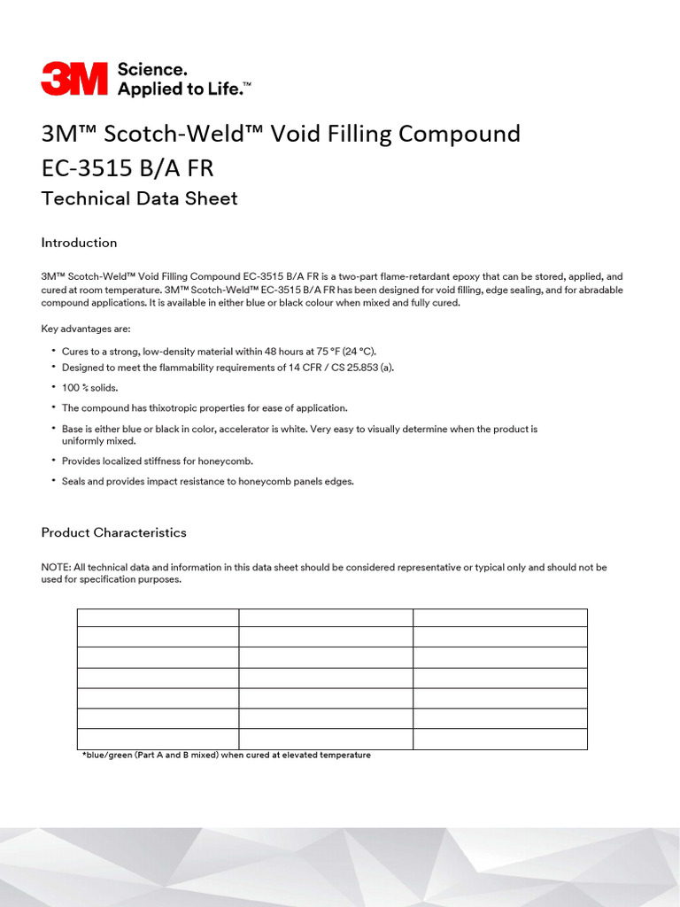 3m Scotch Weld Ec 3515 Ba FR | PDF | Epoxy | Legal Remedy