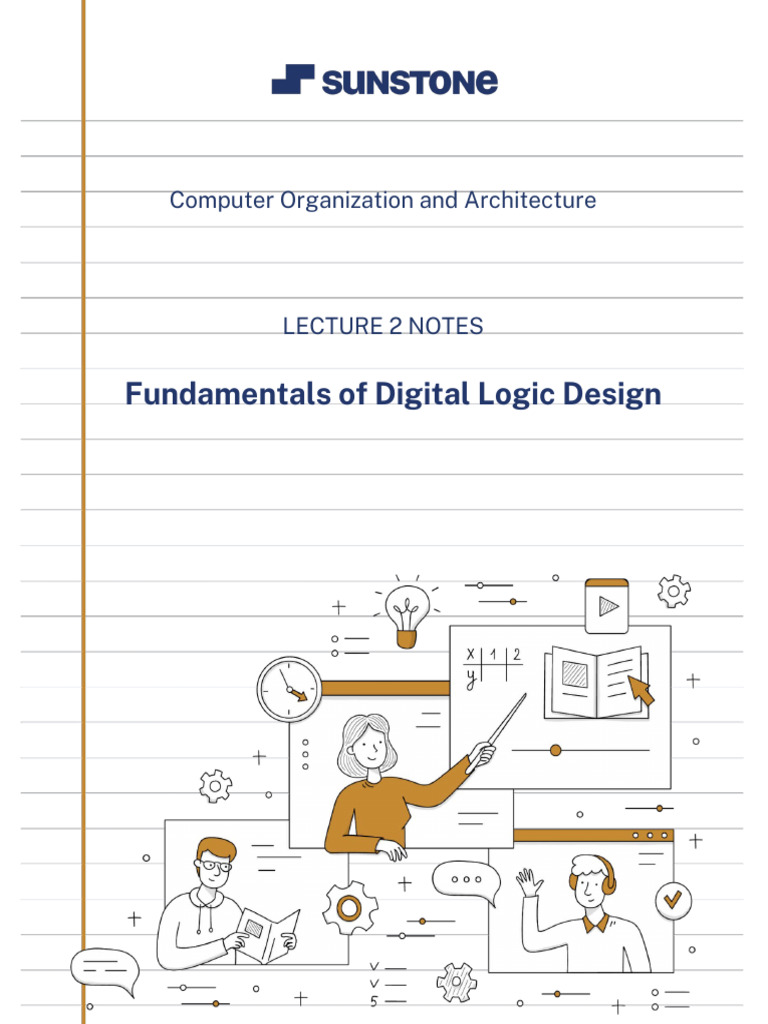 Lecture Notes 2 - Fundamentals of Digital Logic Design | PDF | Logic ...