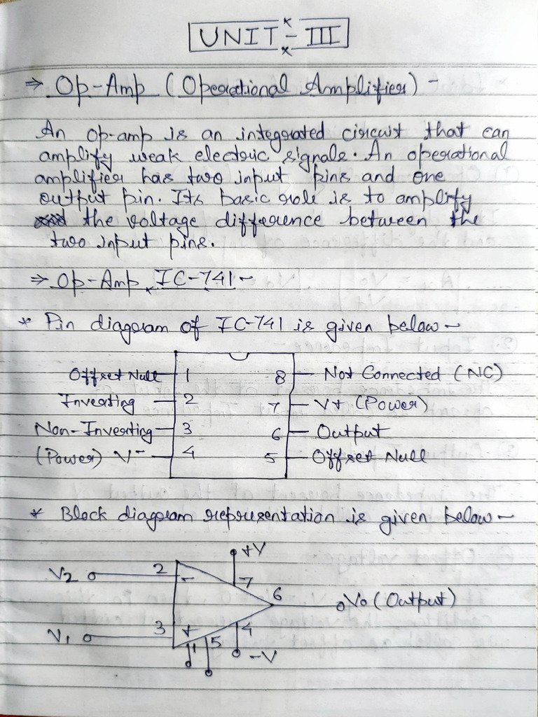 Unit 3 Electronics | PDF
