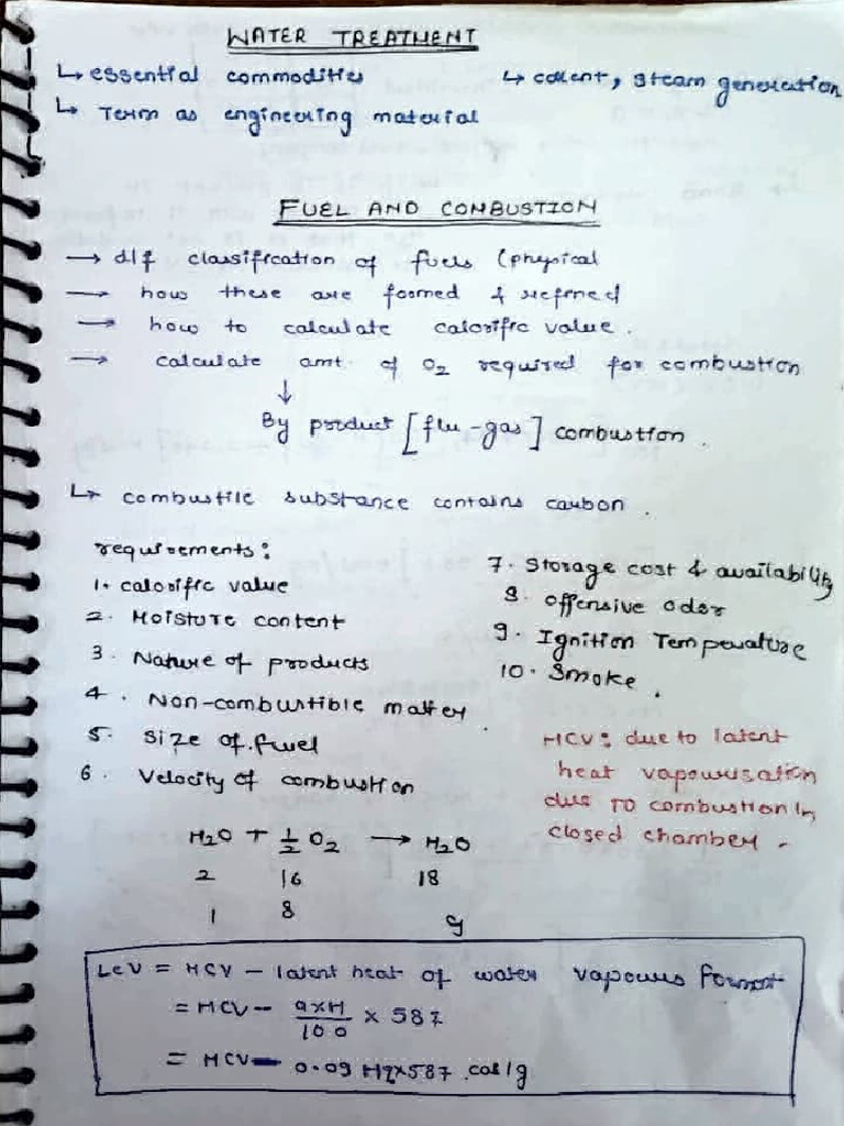 Akanksha Heat & Combustion Notes | PDF | Chemical Energy Sources ...