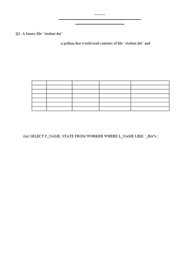 Board Practical Paper Q.P (2025 - 26) | PDF | Computer Programming