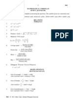 Matematik P1 Percubaan Pmr 2011 Sarawak