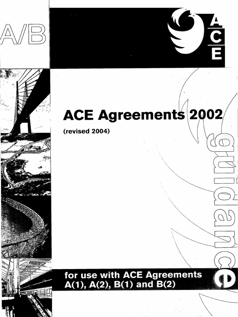 ACE Agreement (A1) 2002 (Civil-Structural Engineer Lead Consultant ...