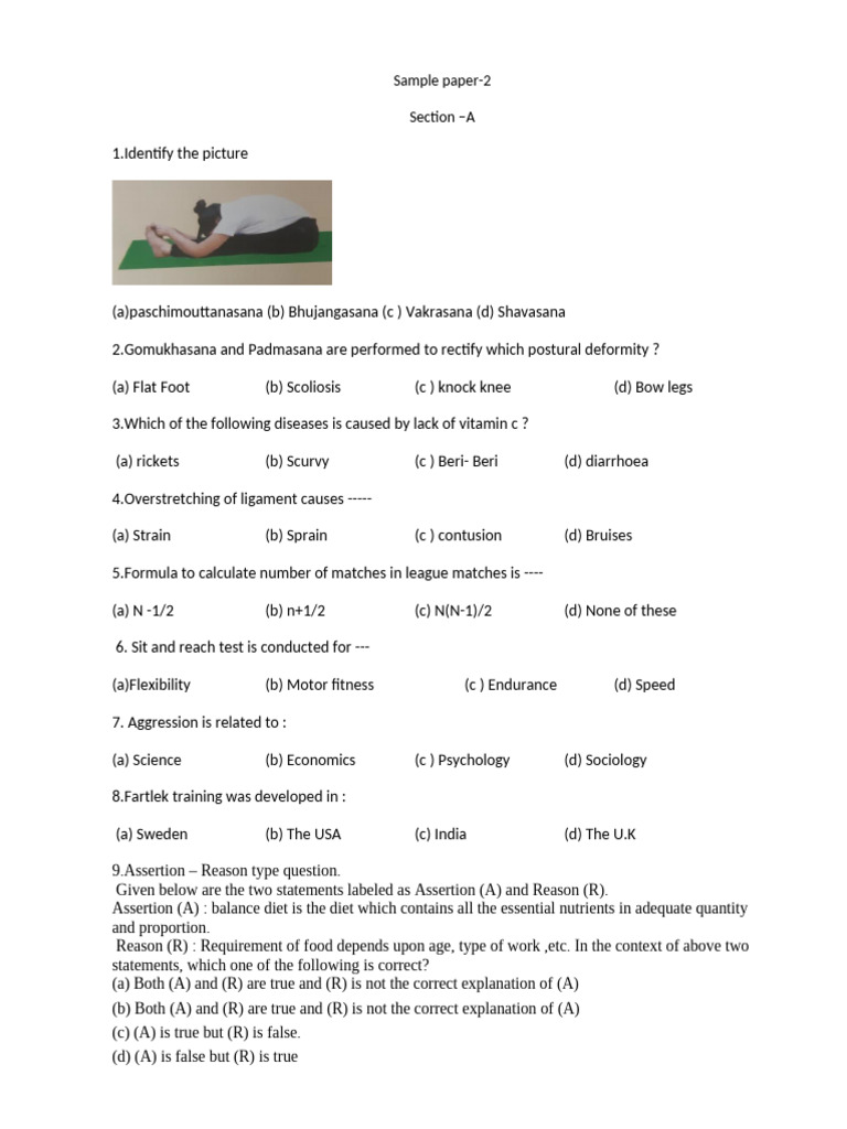 Sample Paper-2 | PDF