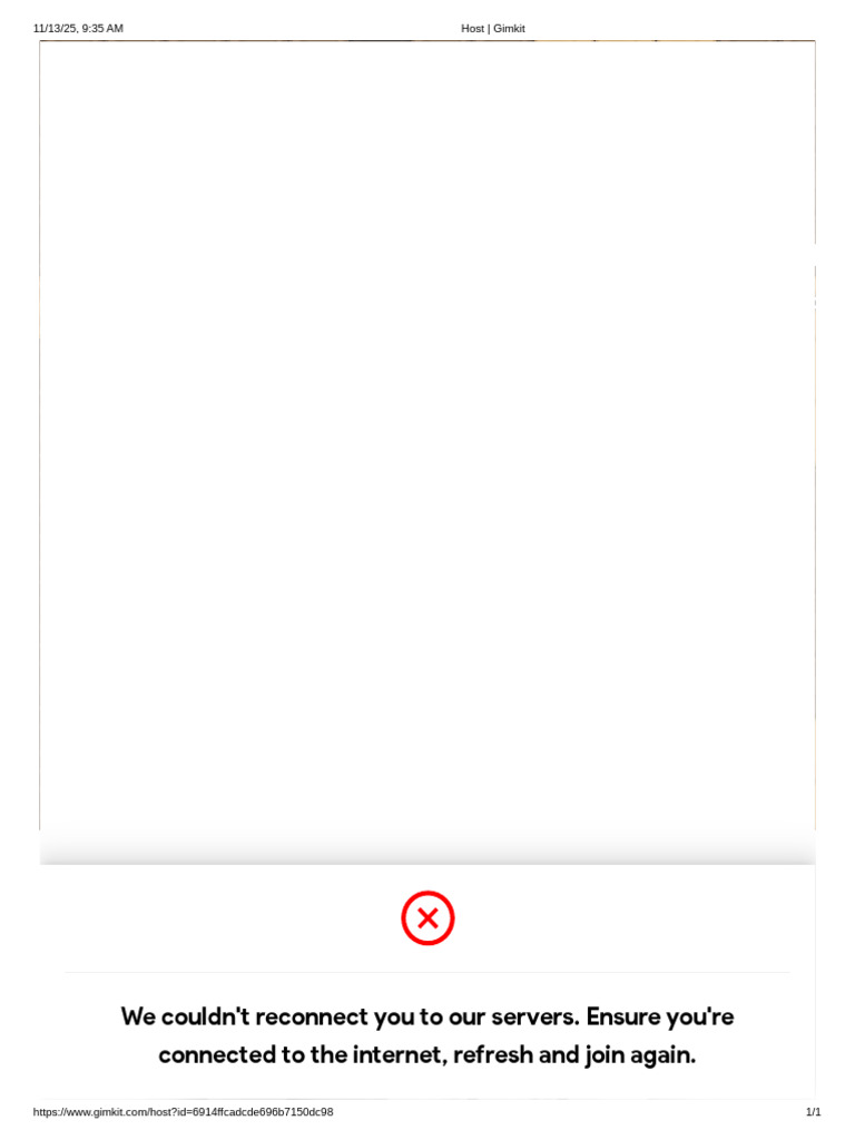 Host - Gimkit | PDF