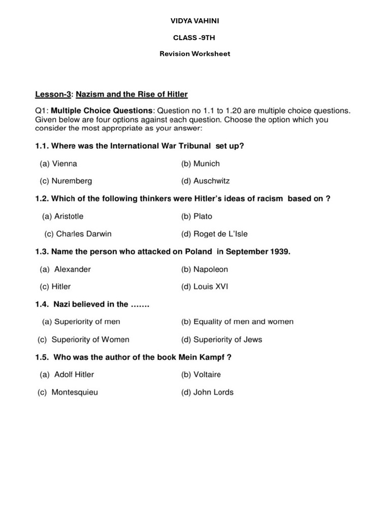 Worksheet On Nazim - Docx - 20260117 - 141806 - 0000 | PDF