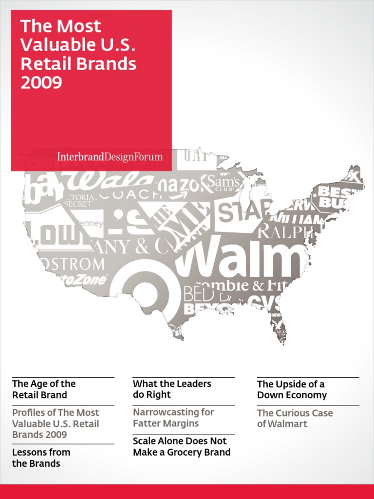 Interbrand Design Forum's Top 50 US Brands | PDF | Retail | Brand