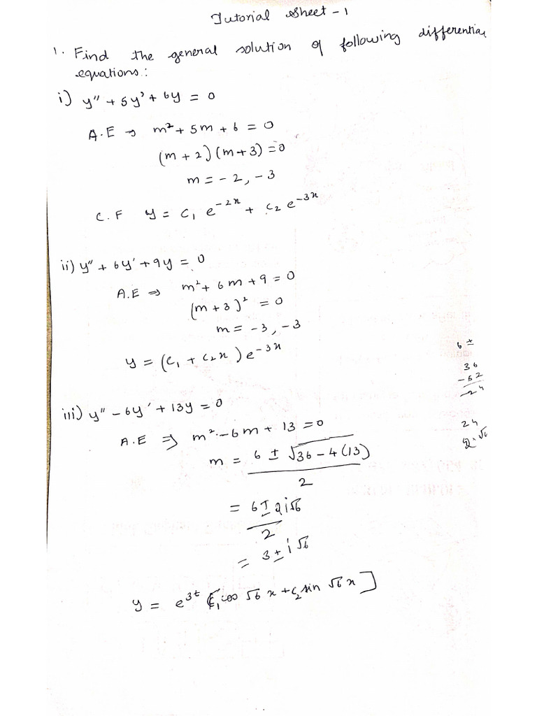 Module 1 First Tutorial Solution From 1to 7 | PDF