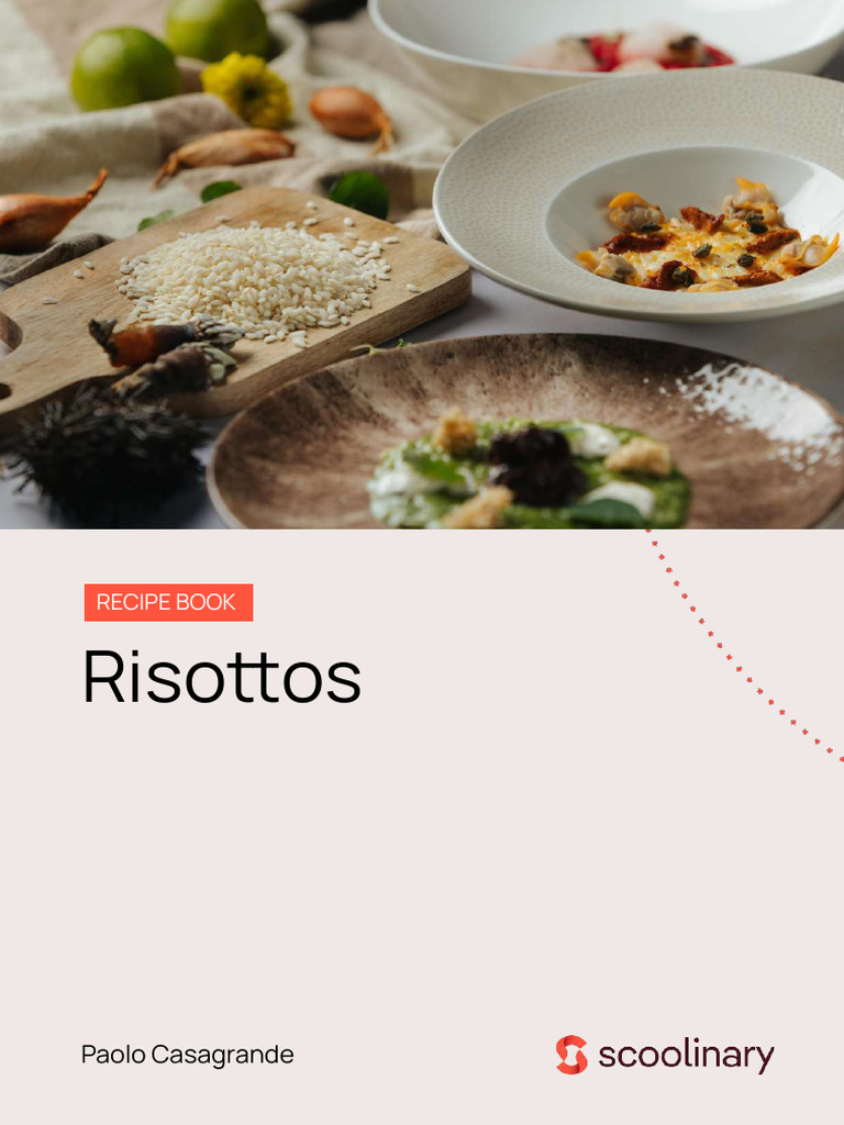 EN Risottos Recipe Book | PDF | Garlic | Fennel