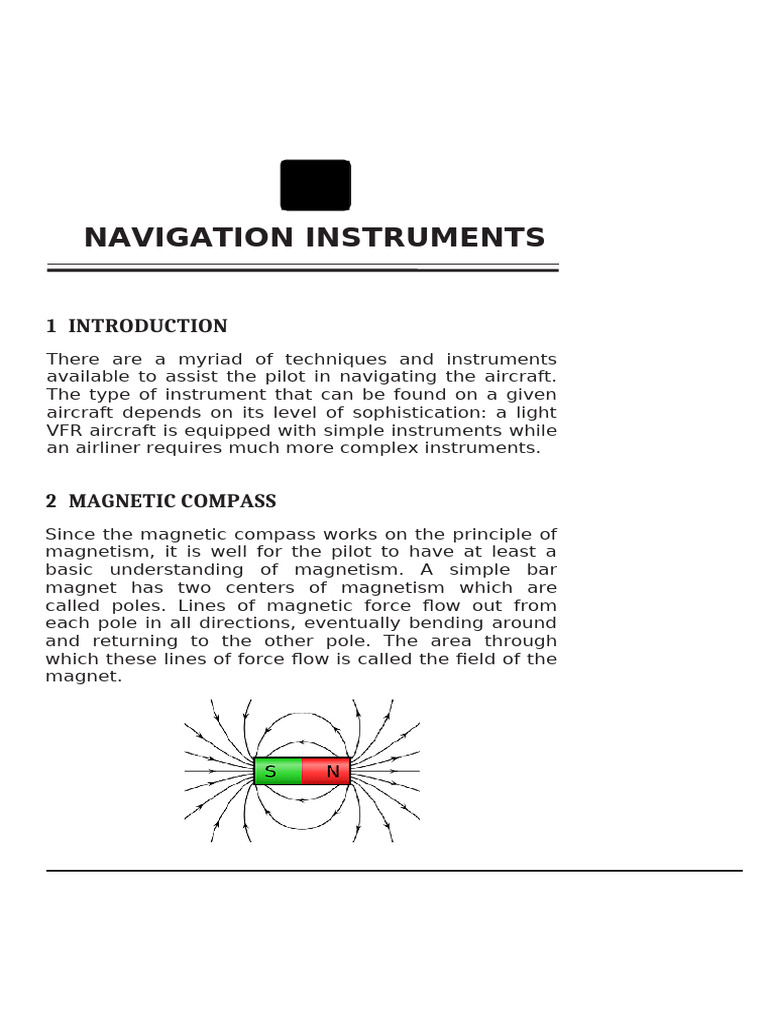 9 Navigation Instruments | PDF | Inertial Navigation System | Gyroscope
