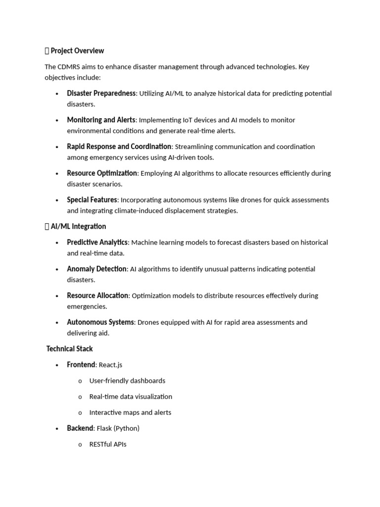 ? Project Overview | PDF