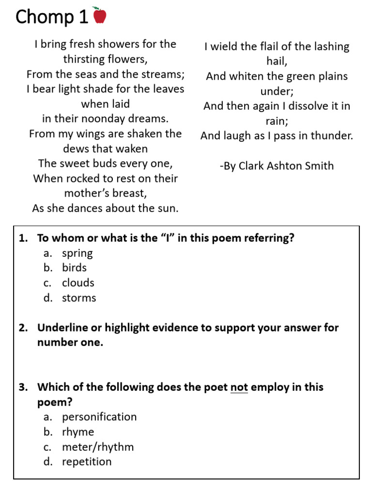Chomp 1 | PDF