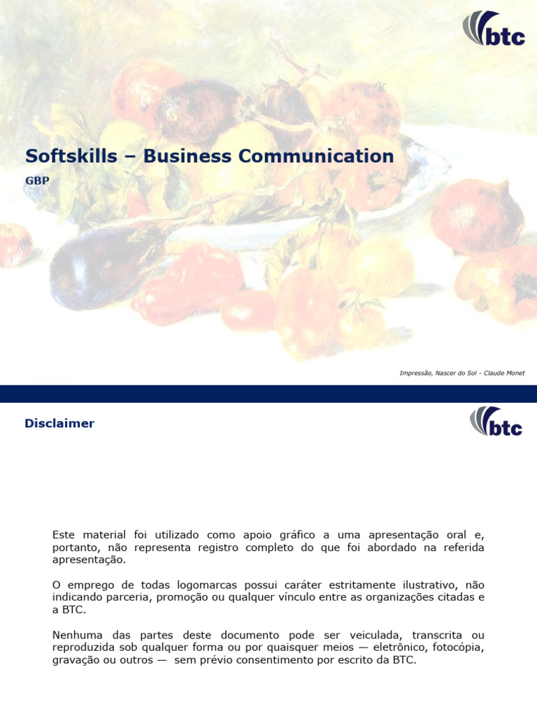 Soft Skills p2 | PDF | Comunicação | Argumento