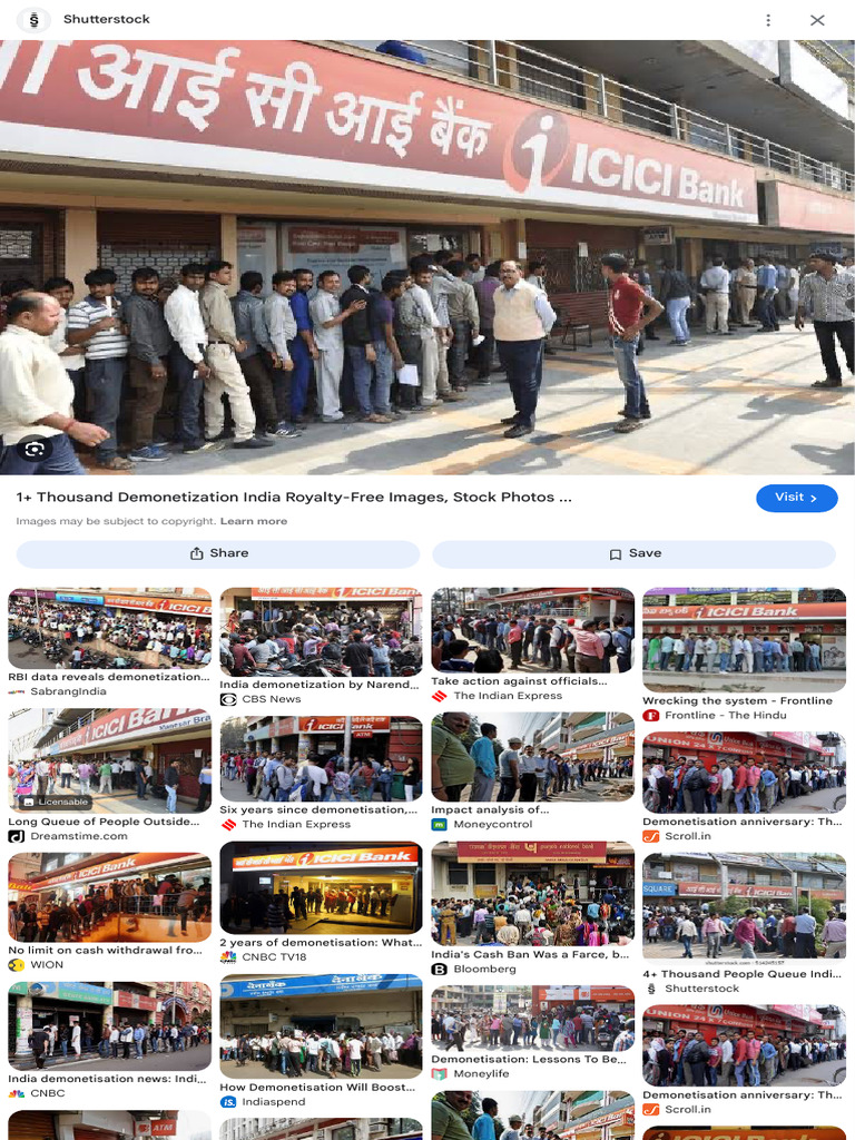 2016 Demonetization India Bank Queue Digital Payments Poster - Google ...