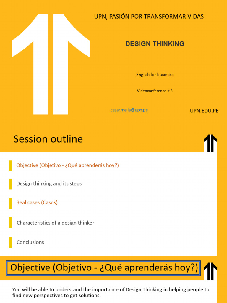 W2S1 INT - Design Thinking | PDF | Design Thinking