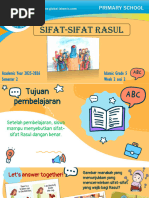 Sifat Wajib, Mustahil, dan Jaiz Rasul | PDF