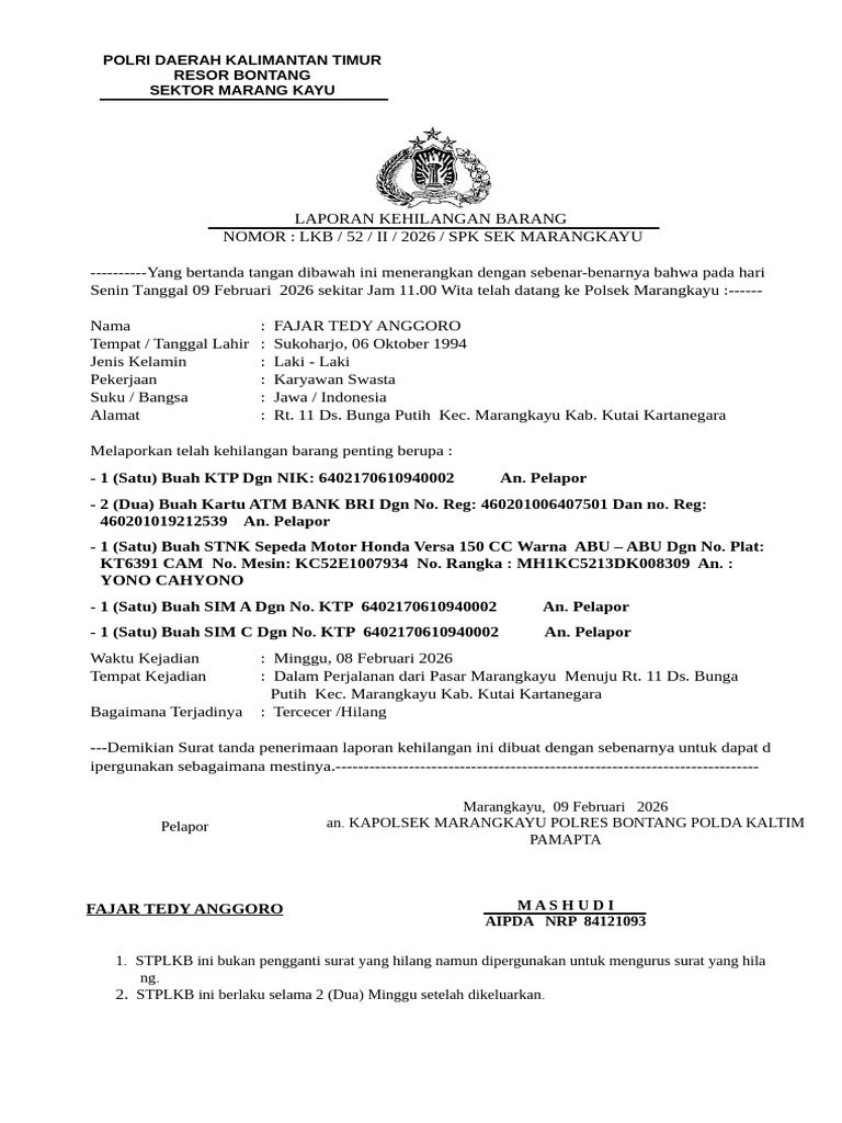 LKB Terbaru | PDF