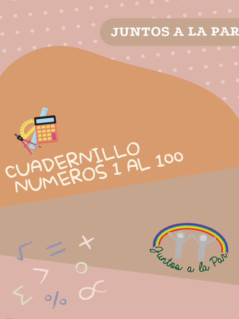 Cuadernillo Numeros Del 1 Al 100 | PDF