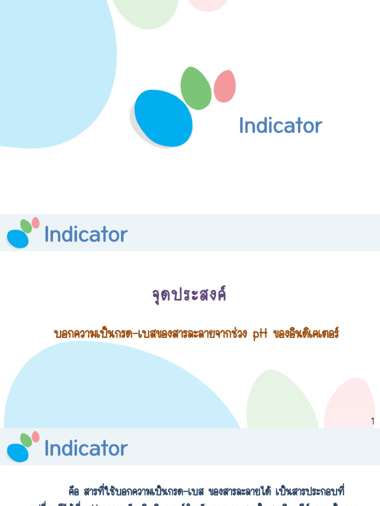 08 Indicator | PDF
