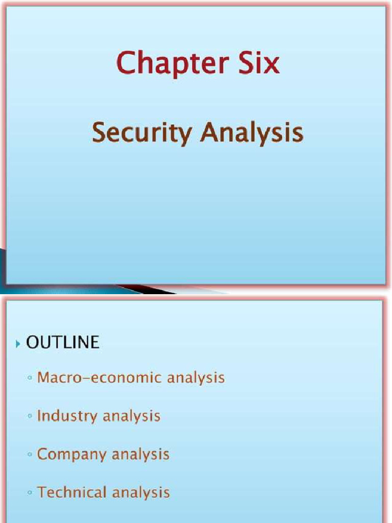 Chapter 6 Security Analysis | PDF